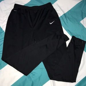 Black Nike sweatpants